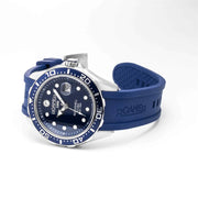 Roamer Rockshell MKIII 867833 41 45 02 Scuba Blue Dial / Blue Silicone Strap Men's Watch